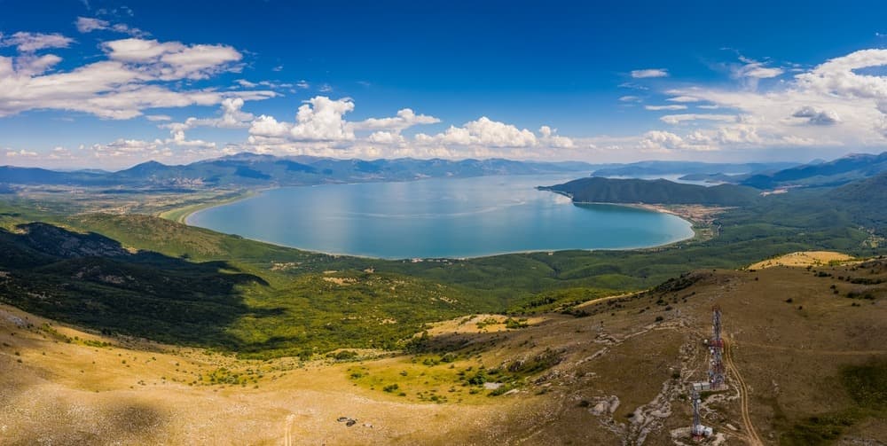 lac prespa parc national galicica